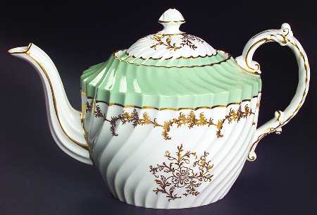 8155 Green Teapot & Lid