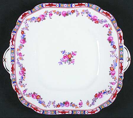 A793 Handled Cake Plate