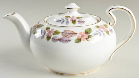 April Rose Teapot & Lid