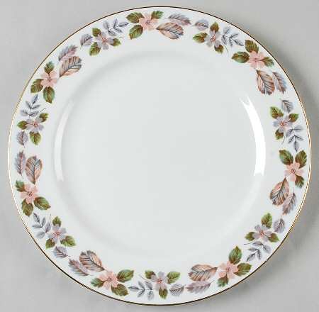 April Rose Luncheon Plate