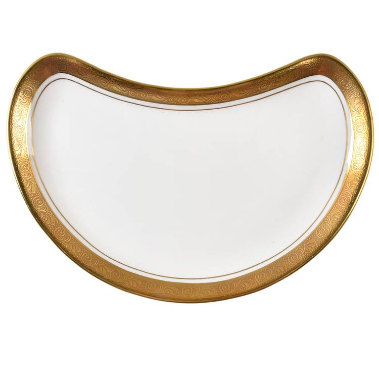 Argosy Crescent Salad Plate by John  Aynsley & Sons