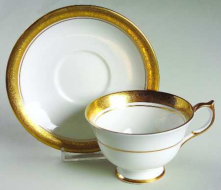 Argosy Footed Cup & Saucer Set by John  Aynsley & Sons