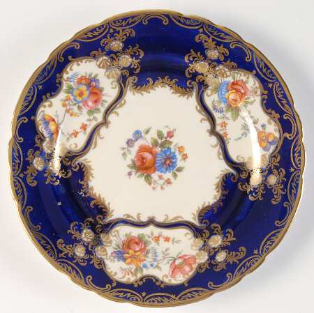 Aristocrat Cobalt Blue Bread & Butter Plate