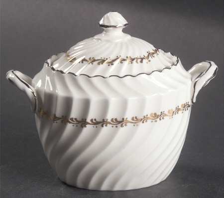 Aurora Sugar Bowl & Lid