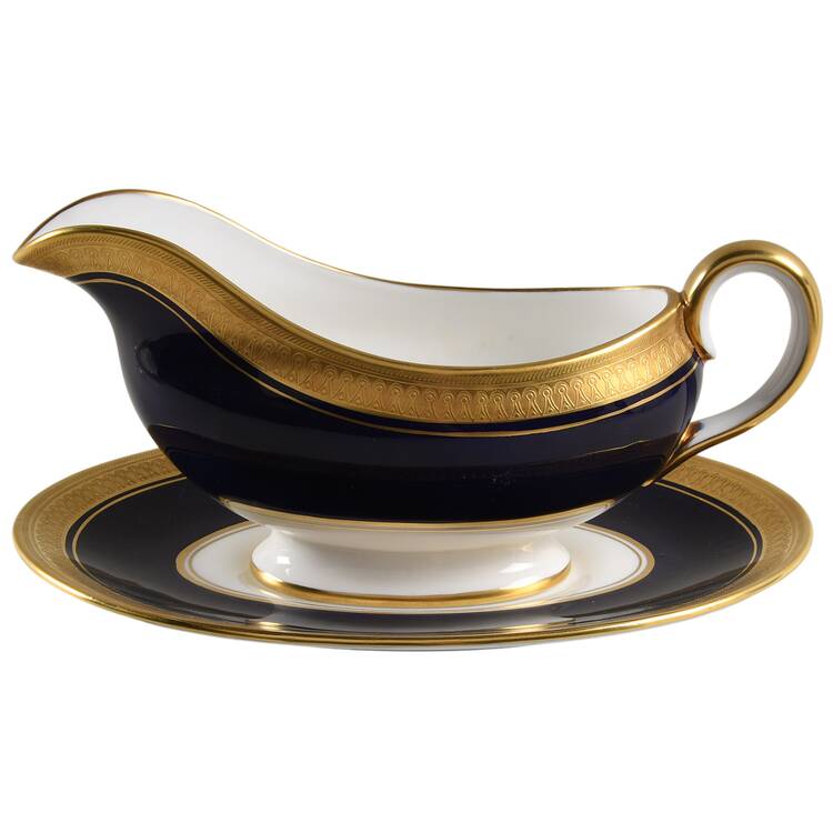 Buckingham (Smooth) Gravy Boat & Underplate