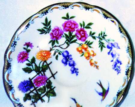 Mikado (Scroll Border) Saucer