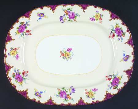 B3645 15" Oval Serving Platter