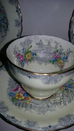 Gray Towers (Cream Background) by John  Aynsley &amp; Sons