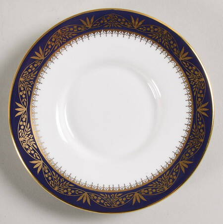 Balmoral Blue Saucer for Demitasse Cup