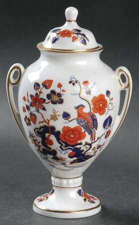 Bird of Paradise Small Covered Vase