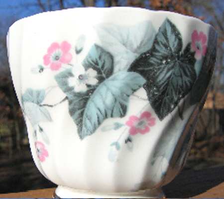 Blue Leaf Footed Cup