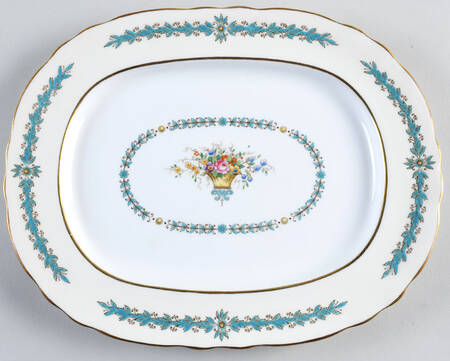 Cambridge (Scalloped) 11" Oval Serving Platter
