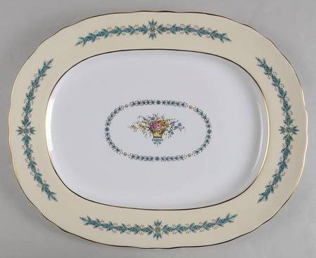 Cambridge (Scalloped) 15" Oval Serving Platter