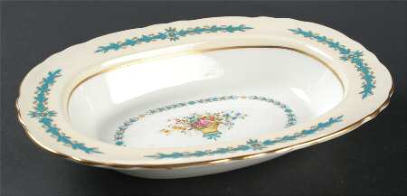 Cambridge (Scalloped) 10" Oval Vegetable Bowl