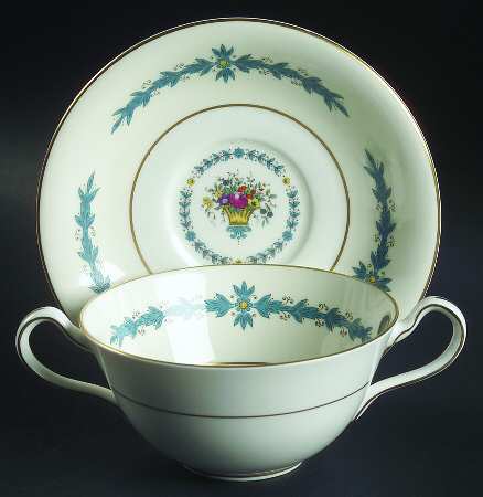 Cambridge (Smooth) Flat Cream Soup Bowl & Saucer Set