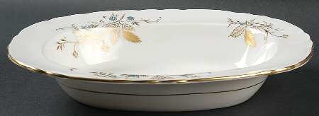 Celeste 10" Oval Vegetable Bowl