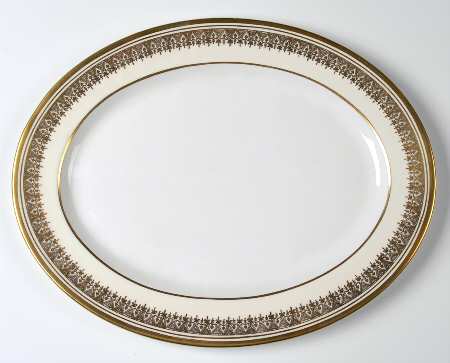 Champagne 13" Oval Serving Platter