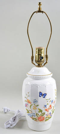 Cottage Garden 17" Electric Lamp No Shade