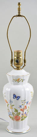 Cottage Garden 18" Electric Lamp No Shade