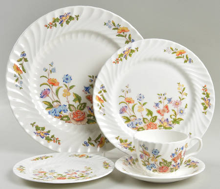 Cottage Garden 5 Piece Place Setting