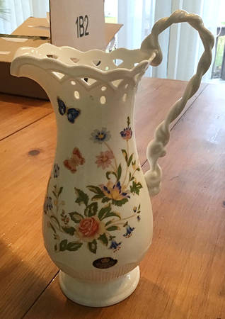 Cottage Garden 32 Oz Pierced Pitcher