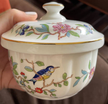 Cottage Garden Candy Box & Lid