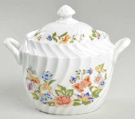 Cottage Garden Sugar Bowl & Lid