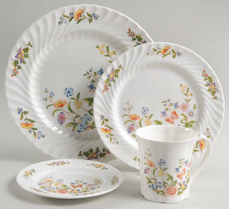 Cottage Garden 4 Piece Place Setting