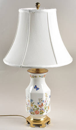 Cottage Garden 25" Electric Lamp & Shade