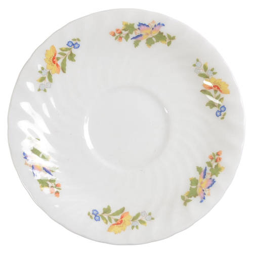 Cottage Garden Saucer for Flat Cream Soup Bowl