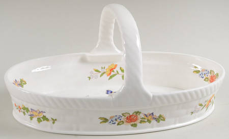 Cottage Garden Oval Basket