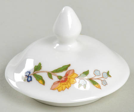 Cottage Garden Lid for Small Ginger Jar