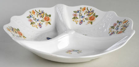 Cottage Garden 10" Clyde Triple Tray