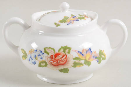 Cottage Garden Mini Sugar Bowl & Lid