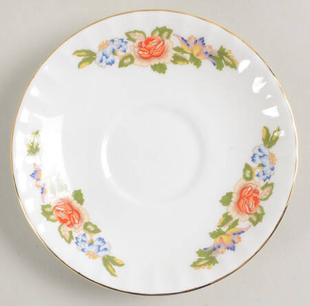 Cottage Garden Saucer for Footed Cup