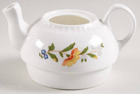 Cottage Garden Individual Teapot with Cup Teapot No Lid