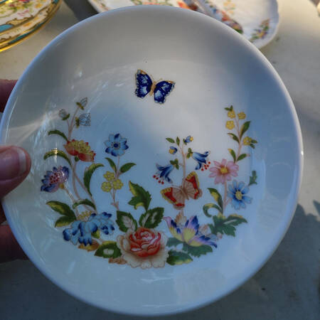 Cottage Garden Open Candy Dish
