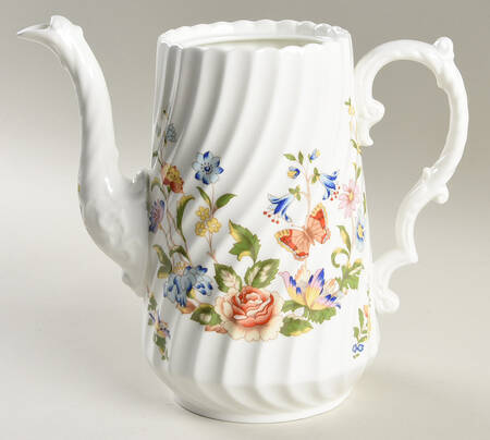 Cottage Garden Coffee Pot No Lid