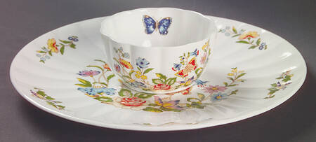 Cottage Garden (2 Piece) Chip & Dip Set