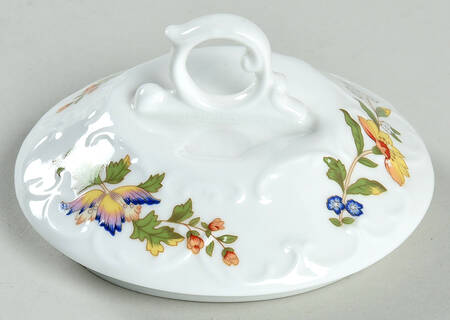 Cottage Garden Lid for Biscuit Barrel