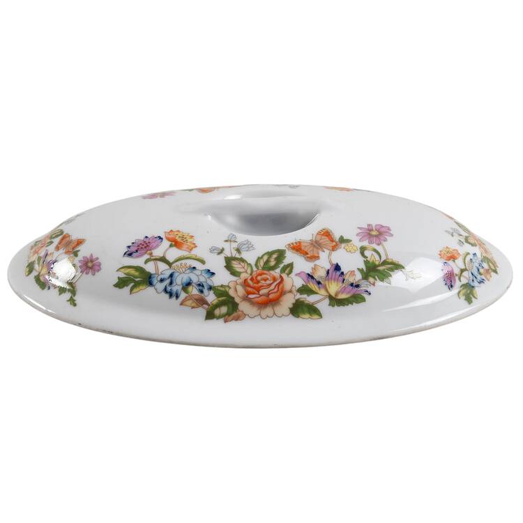 Cottage Garden Lid for 10" Oval Casserole by John  Aynsley & Sons
