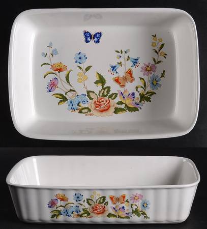 Cottage Garden 9" Rectangular Baker