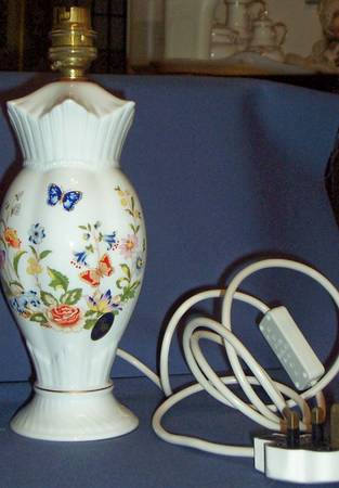 Cottage Garden 11" Electric Lamp No Shade