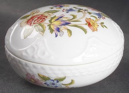 Cottage Garden Round Clyde Box & Lid
