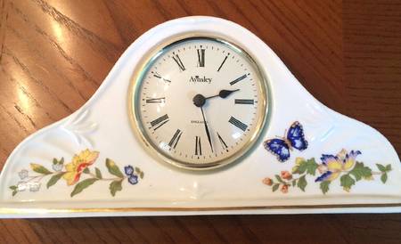 Cottage Garden Large Desk Clock