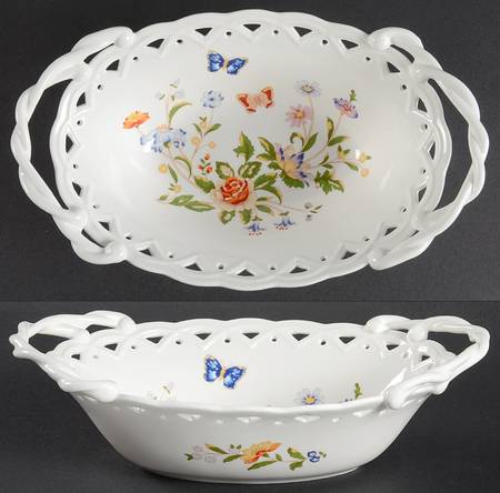 Cottage Garden Chantille Lace Basket