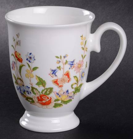 Cottage Garden Footed Mug