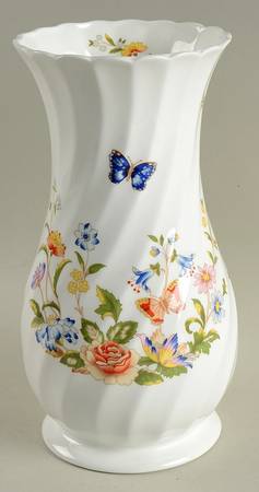 Cottage Garden 10" Spiral Vase