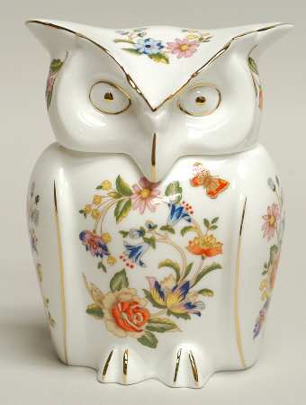 Cottage Garden Owl Box & Lid