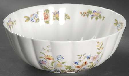 Cottage Garden Fluted Bowl